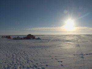 The whole wintering team got out to an unbelievably beautiful spot near the coast.