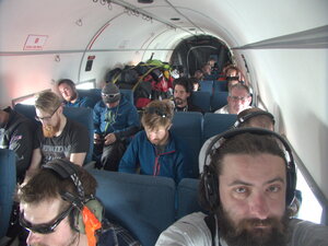 DC-3 travel is loud, cold and simultaneously hot, and tiring. But it is AMAZING.
