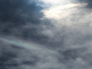 When you get into cloud watching, the skies are always entertaining!