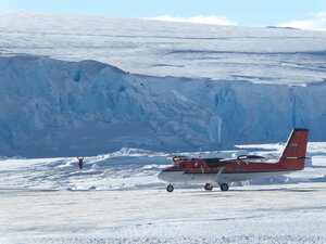 The plane aims to the human!